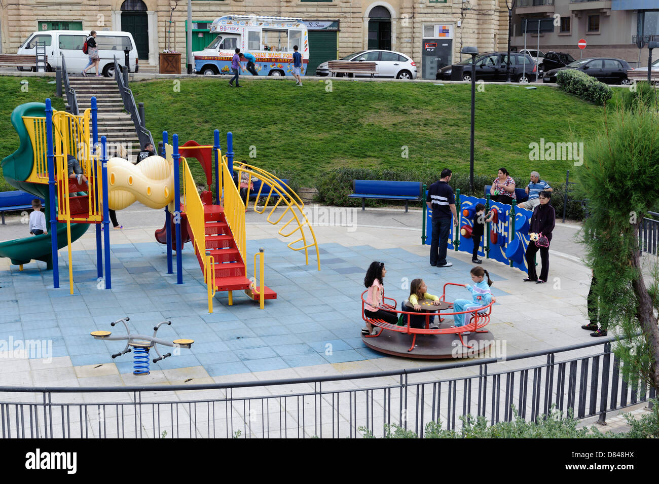 Children playground hi-res stock photography and images - Alamy