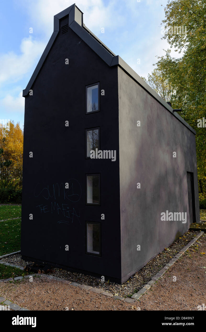 Memorial  Hamburg Firestorm in Rothenburgsort built by Volker Lang 2003 , Hamburg, Germany Stock Photo