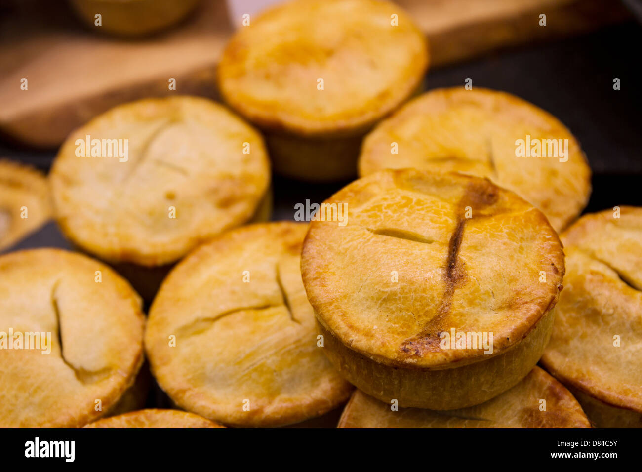 Meat pie pies hi-res stock photography and images - Alamy