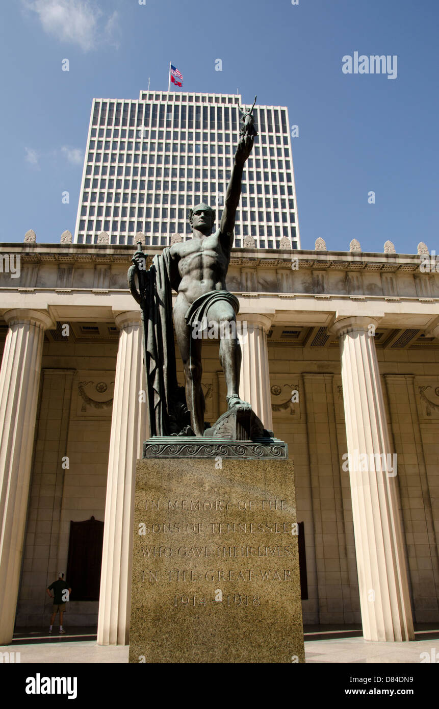 Tennessee, Nashville, Legislative Plaza. Military History Branch of the