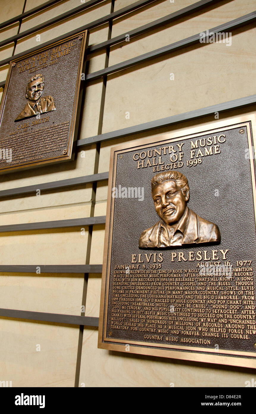 Nashville country music hall of fame hires stock photography and