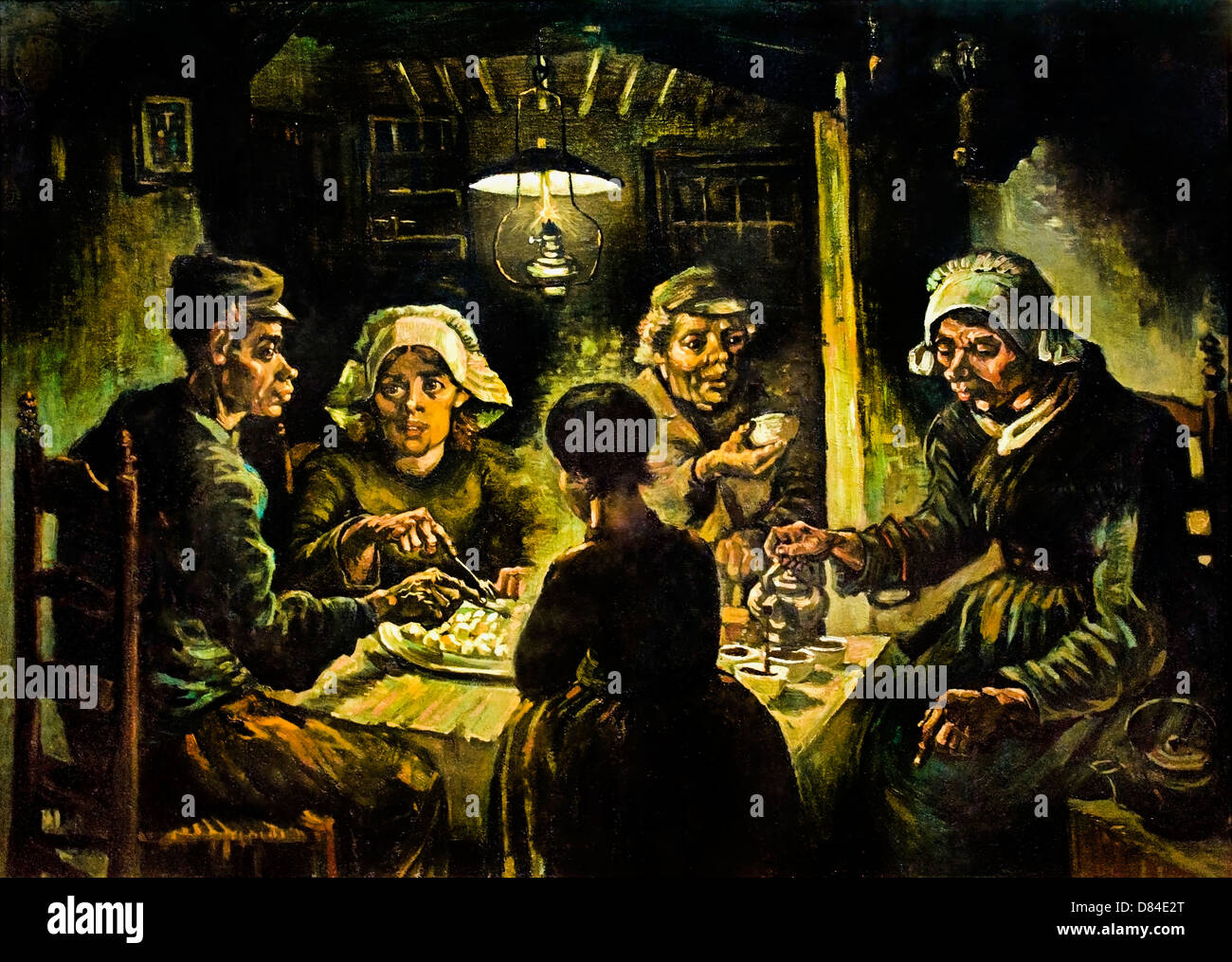 The Potato Eaters. 1885. Realism Vincent van Gogh 1853 1890 Dutch