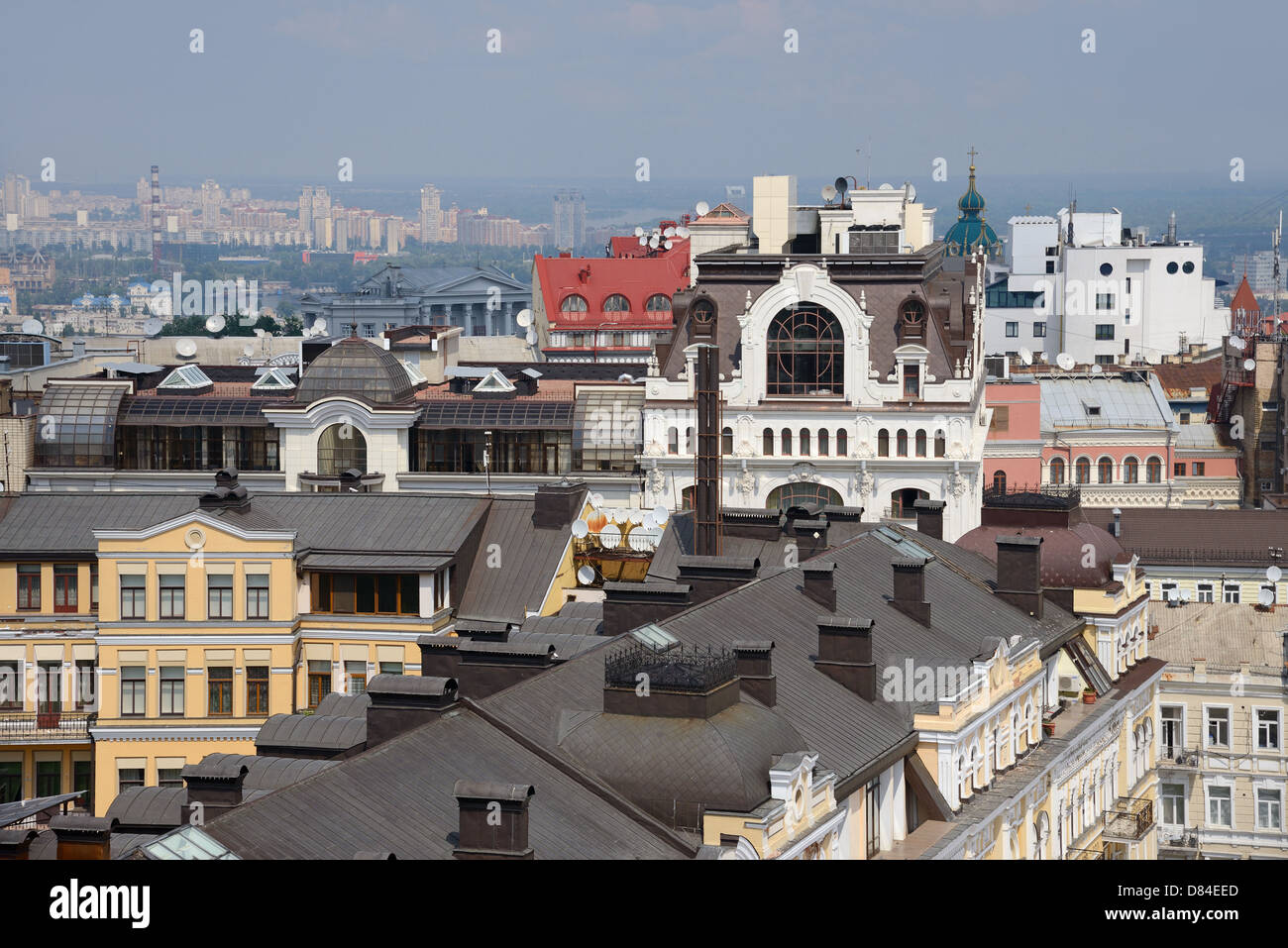 roof Kiev Stock Photo