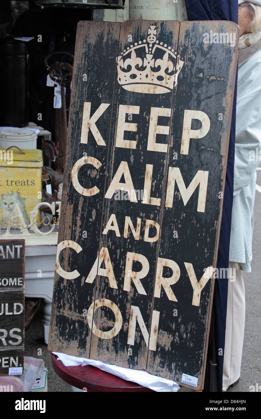 Keep calm and carry on hi-res stock photography and images - Alamy