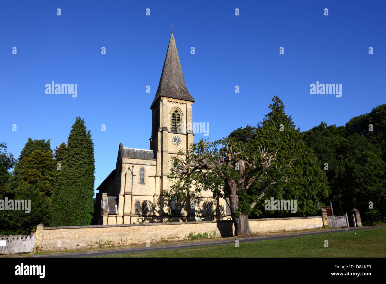 St Peter's church , Southborough Common , near Tunbridge Wells , Kent , England Stock Photo Alamy