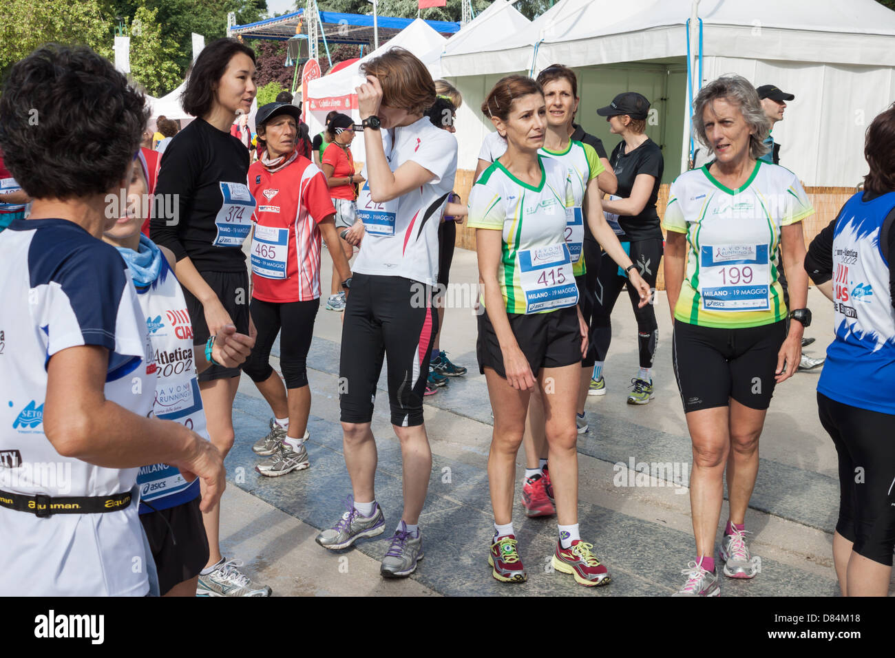 Milan Marathon High Resolution Stock Photography And Images Alamy