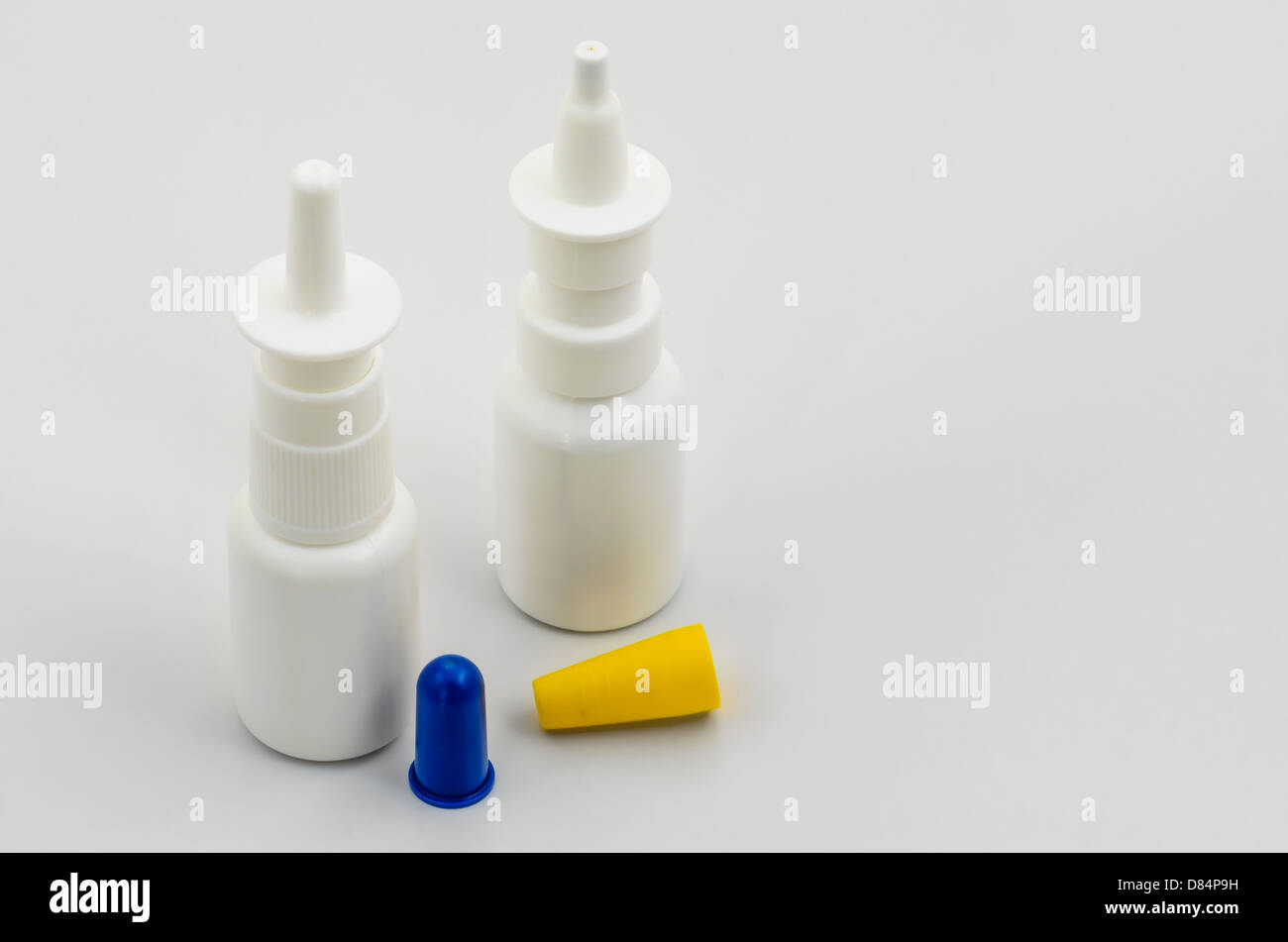 Nasal Spray Set 03 Stock Photo