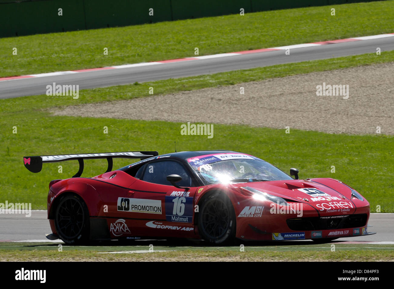 Imola, Italy. 19th May, 2013.   during the GT Tour FFSA  from Imola. Stock Photo