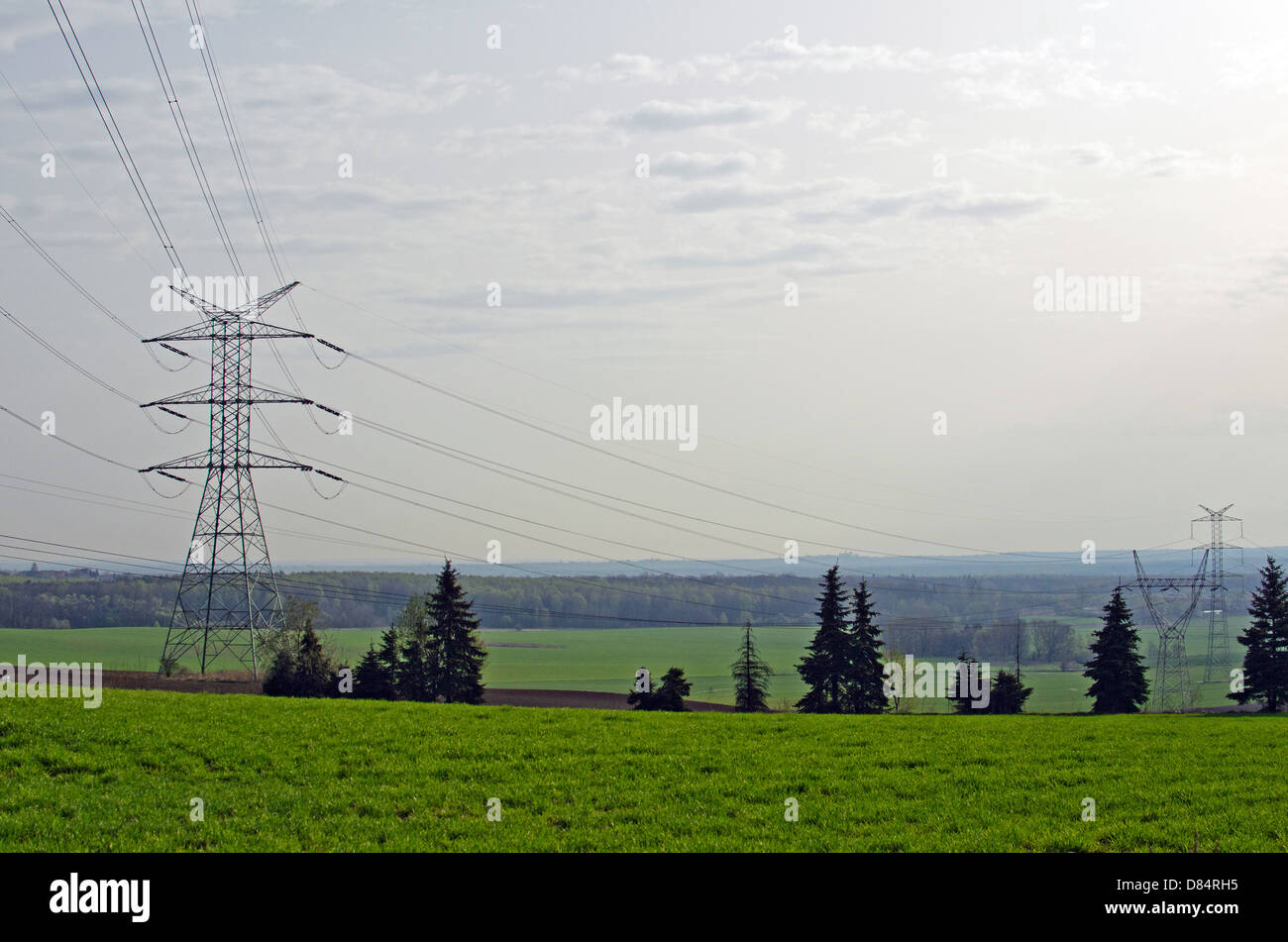 photo-of-high-voltage-lines-stock-photo-alamy