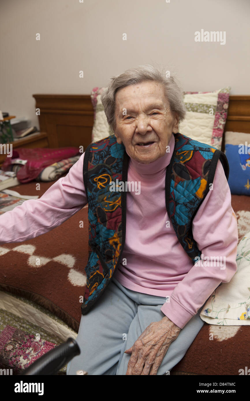 103 Year Old Woman Still Living Semi-independently In Her Apartment In ...