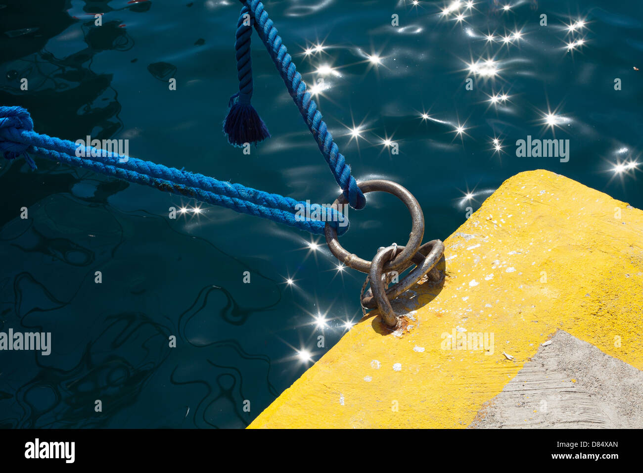 ring docking and mooring Stock Photo Alamy