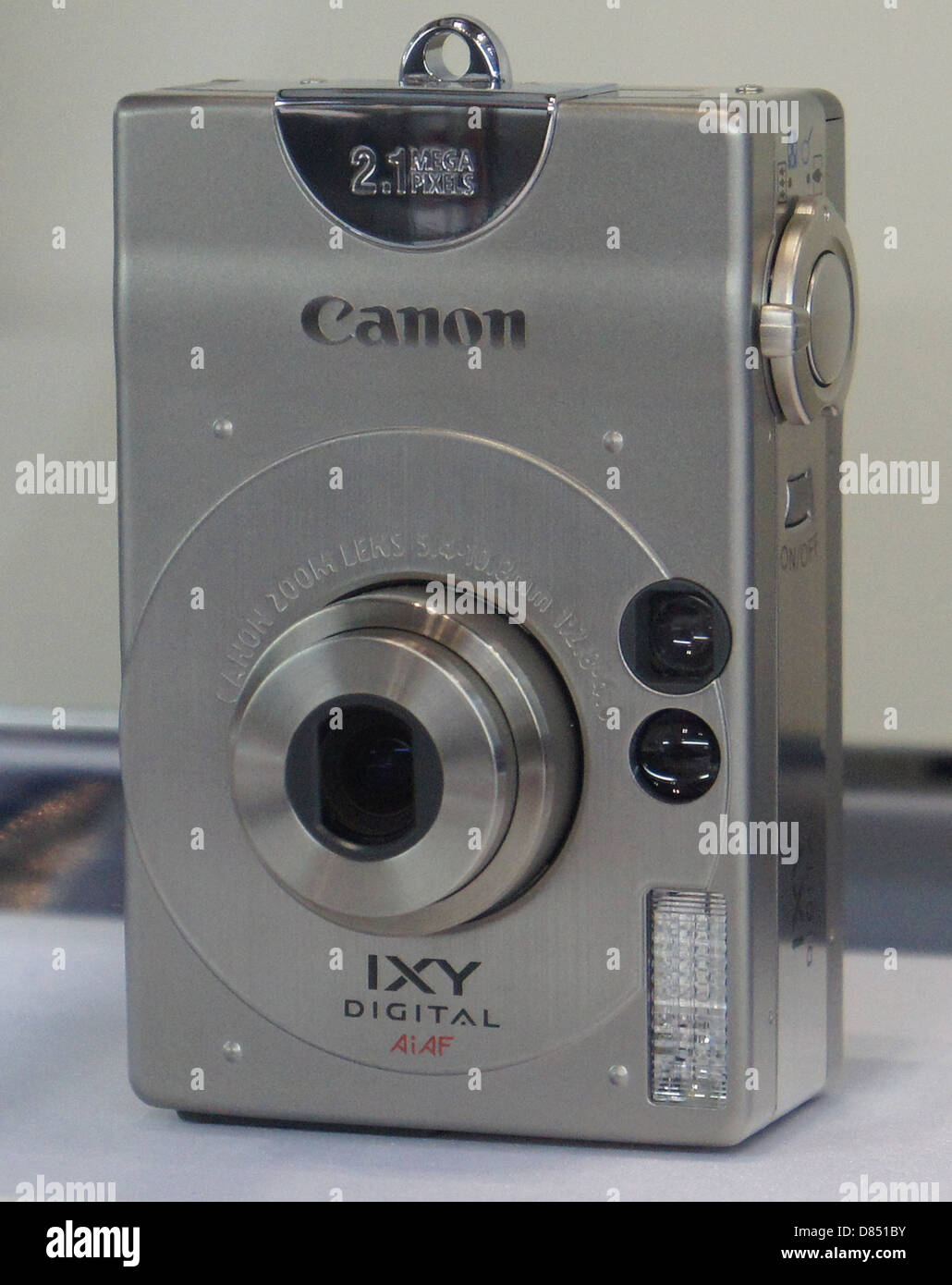 Stock photo of a Canon IXY Digital CP 2011 camera, highlighting its ...