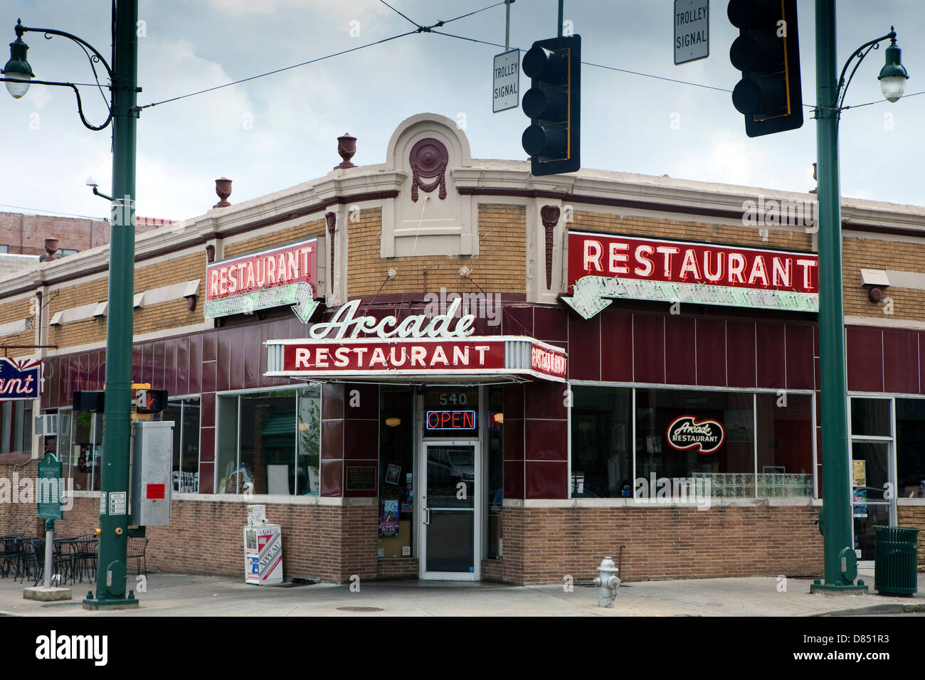 The arcade restaurant hires stock photography and images Alamy