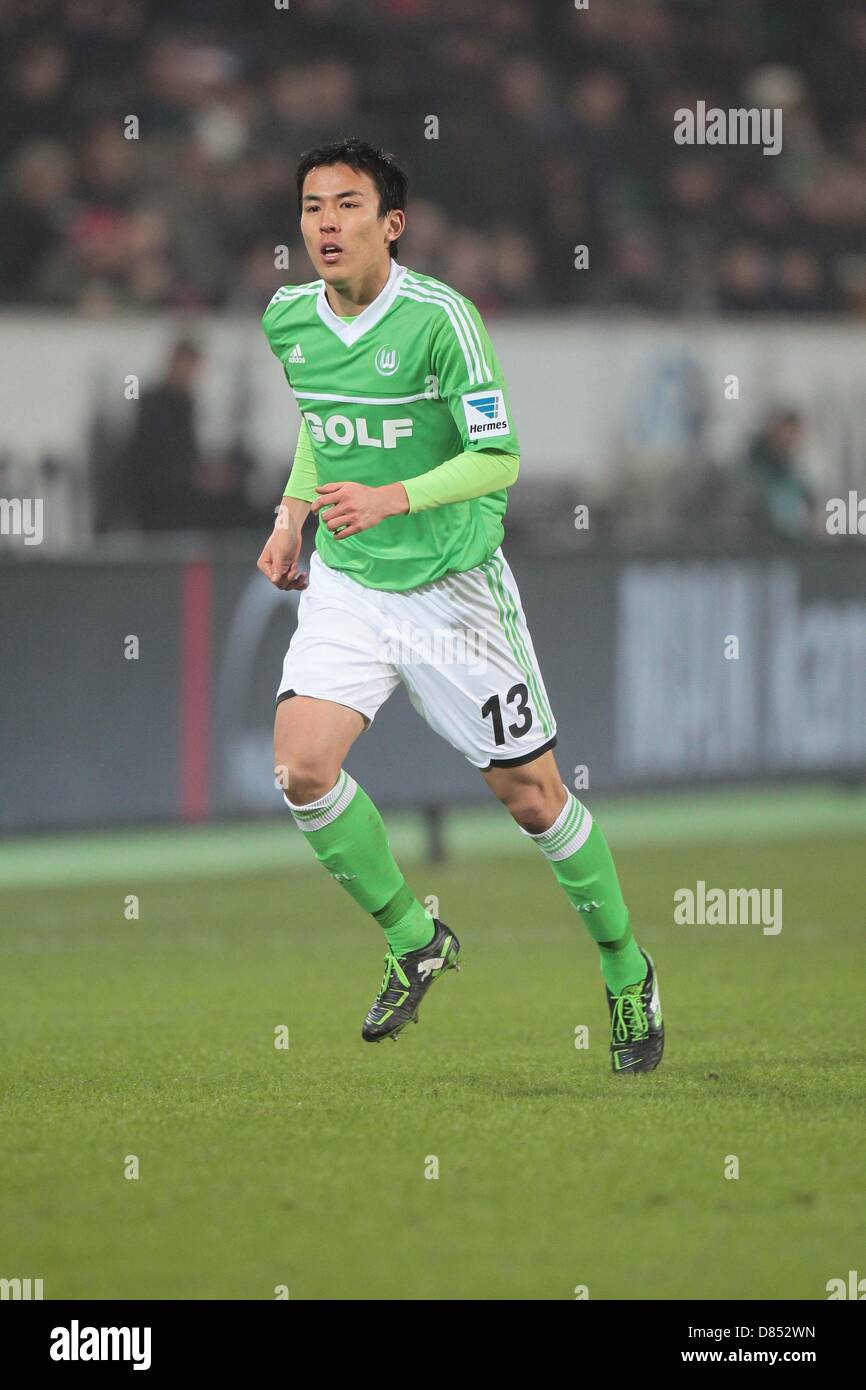 Makoto Hasebe VFL Wolfsburg Panini Sammelbild 2008-09 Original Signier+ A 216840
