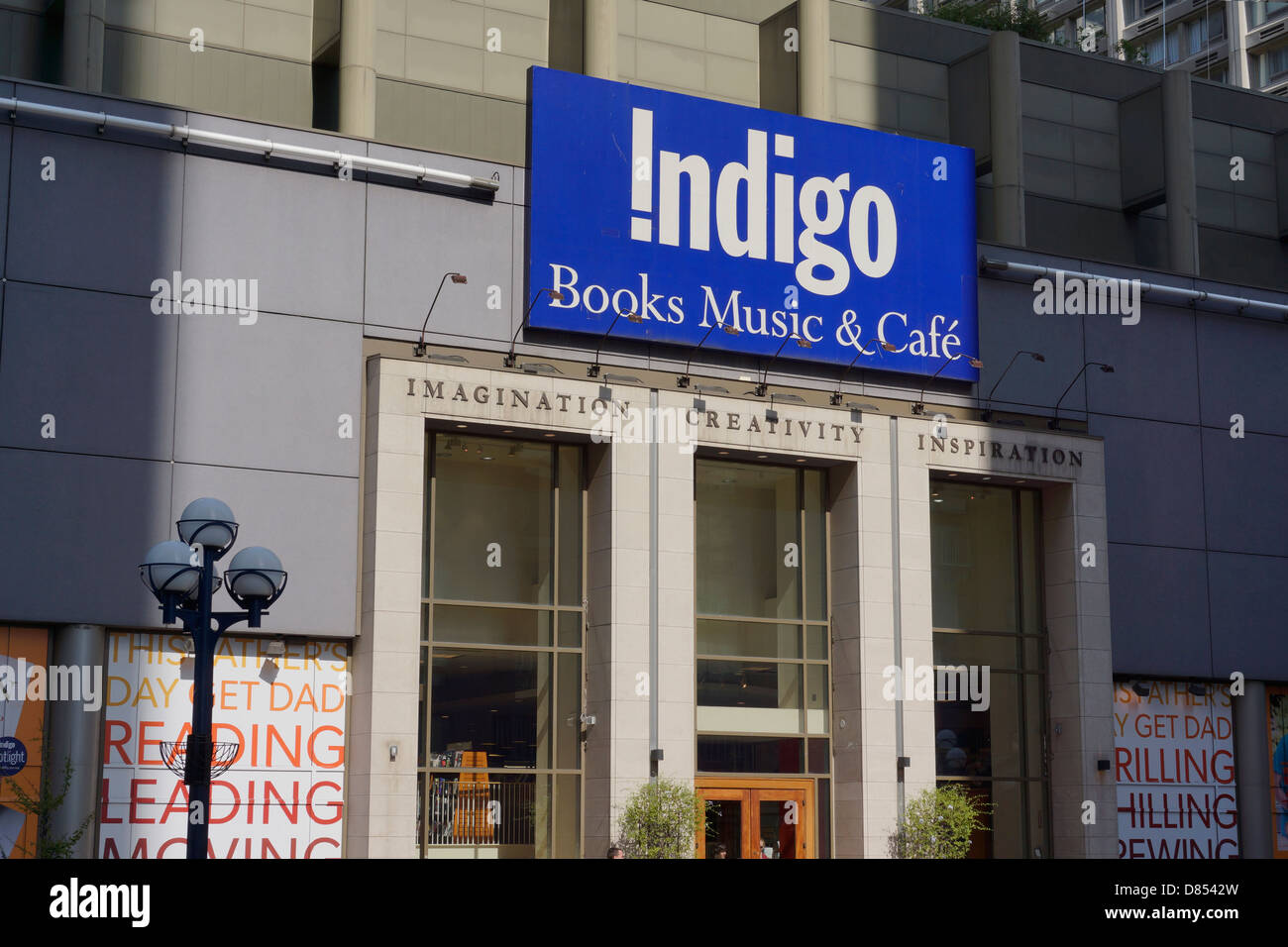 Indigo Store Stock Photo