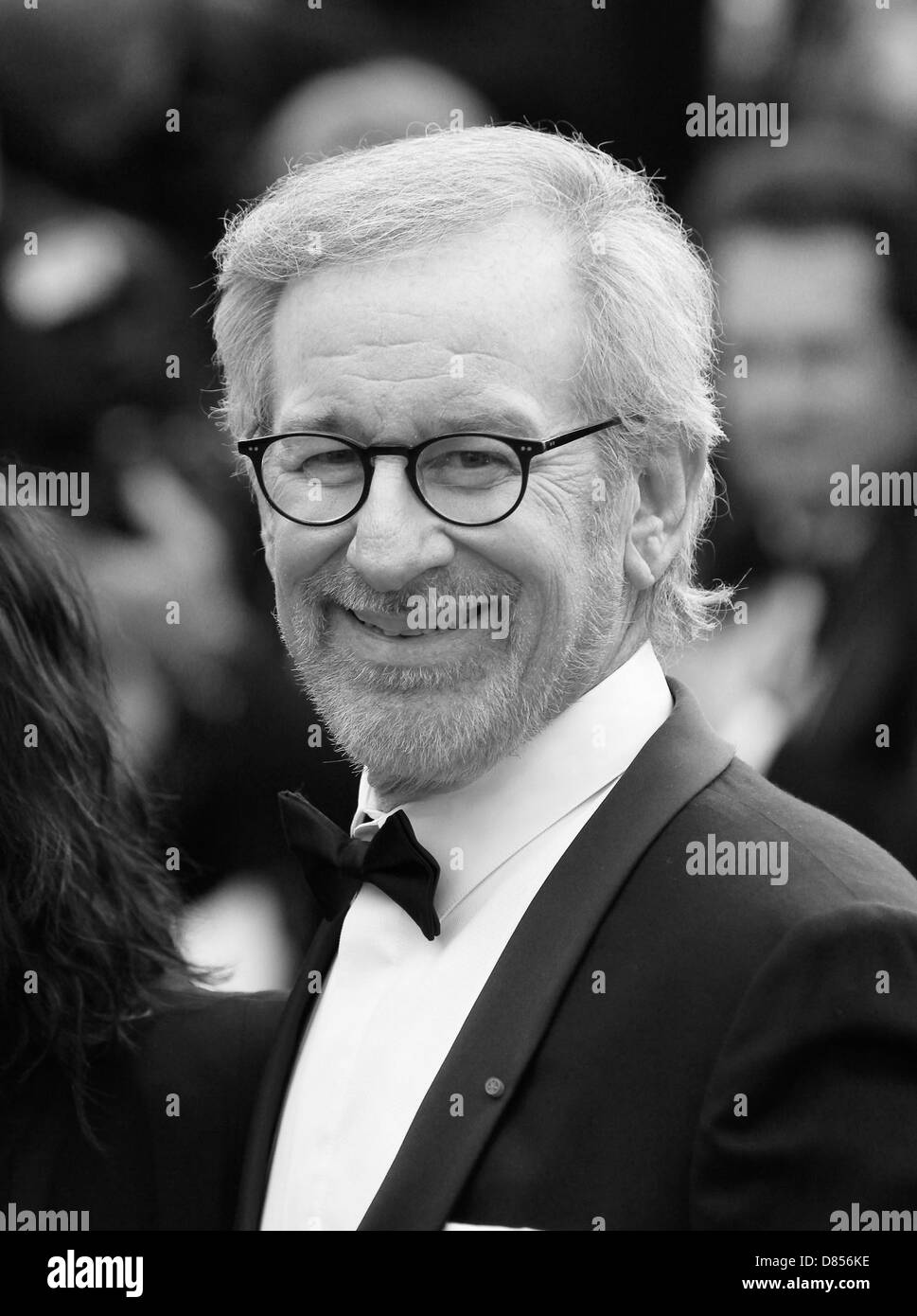 Cannes, France. 19th May 2013. Steven Spielberg attends Inside Llewyn Davis premiere - The 66th Annual Cannes Film Festival - At Stock Photo