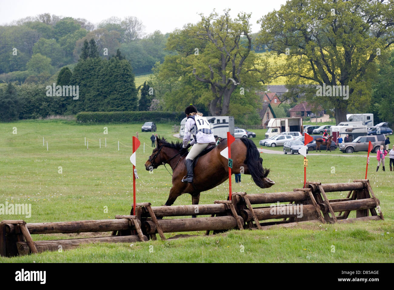 Equestrian jumping cross country hires stock photography and images