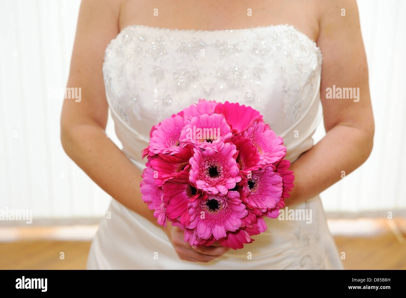 Pink gown with flowers hires stock photography and images Alamy
