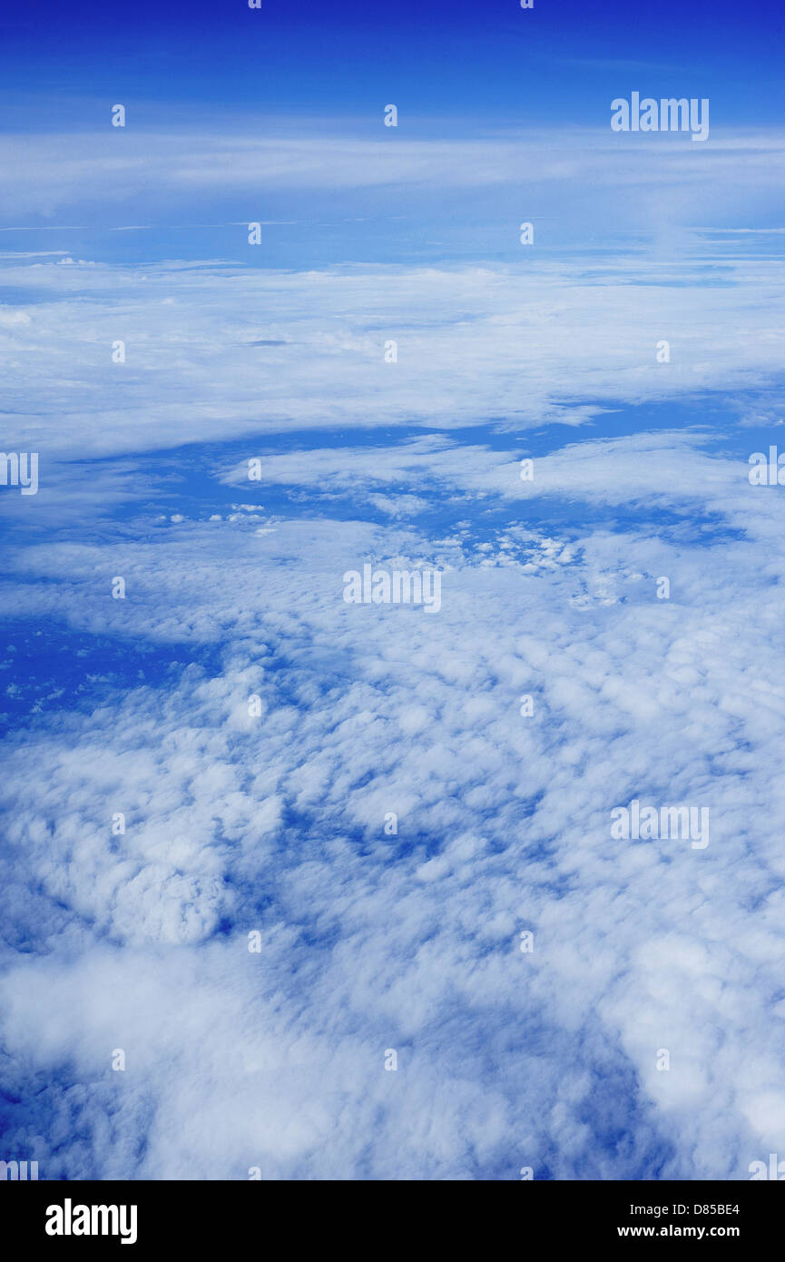 clouds - sky - sky cloud - sky line Stock Photo