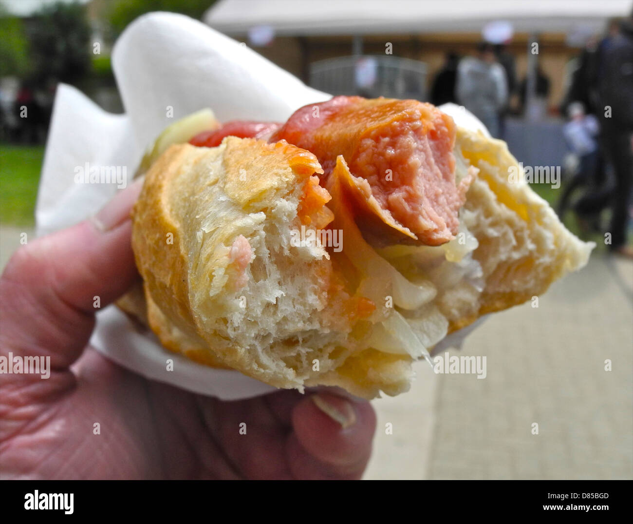 A Hot Dog hotdog fast food junk foods unhealthy eating Photographer's