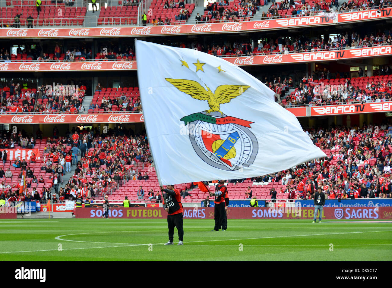 Presentation to people in stadium before the game with Moreirense Stock