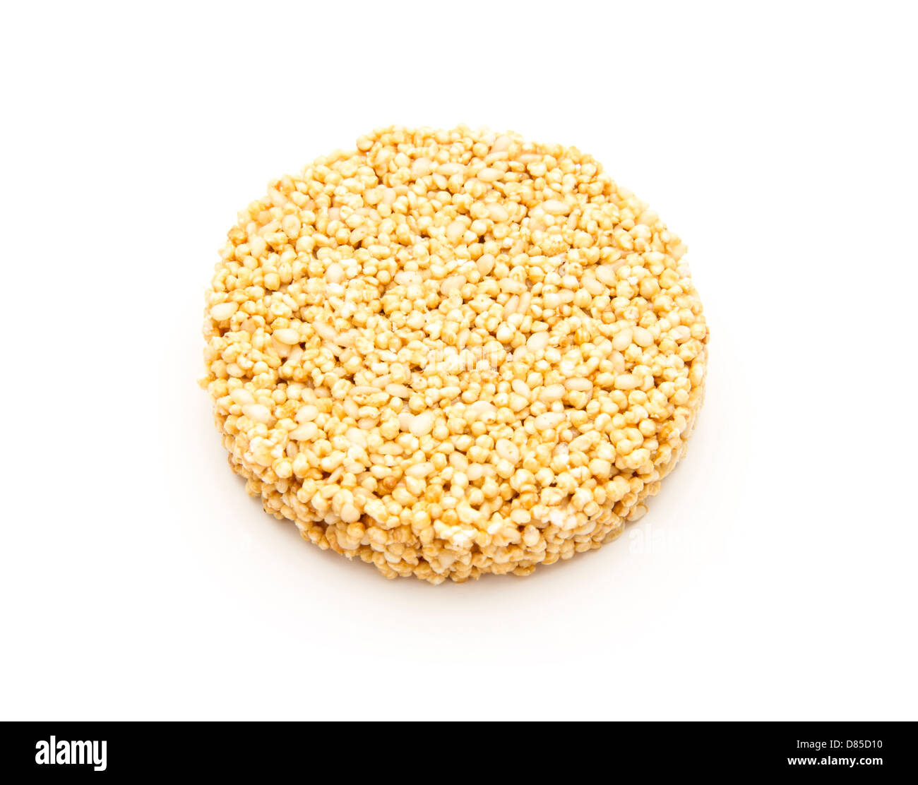 single amaranth cookie isolated on white background Stock Photo - Alamy
