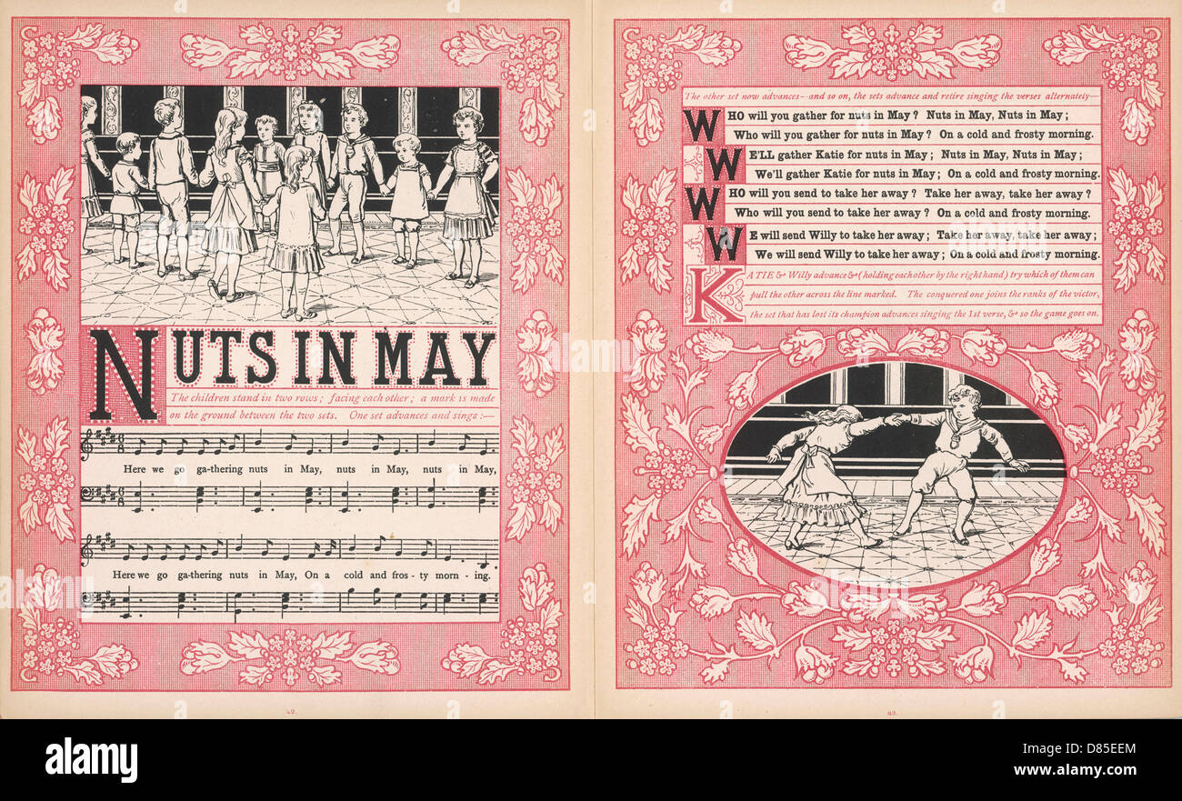 Nuts in May, words and music Stock Photo Alamy