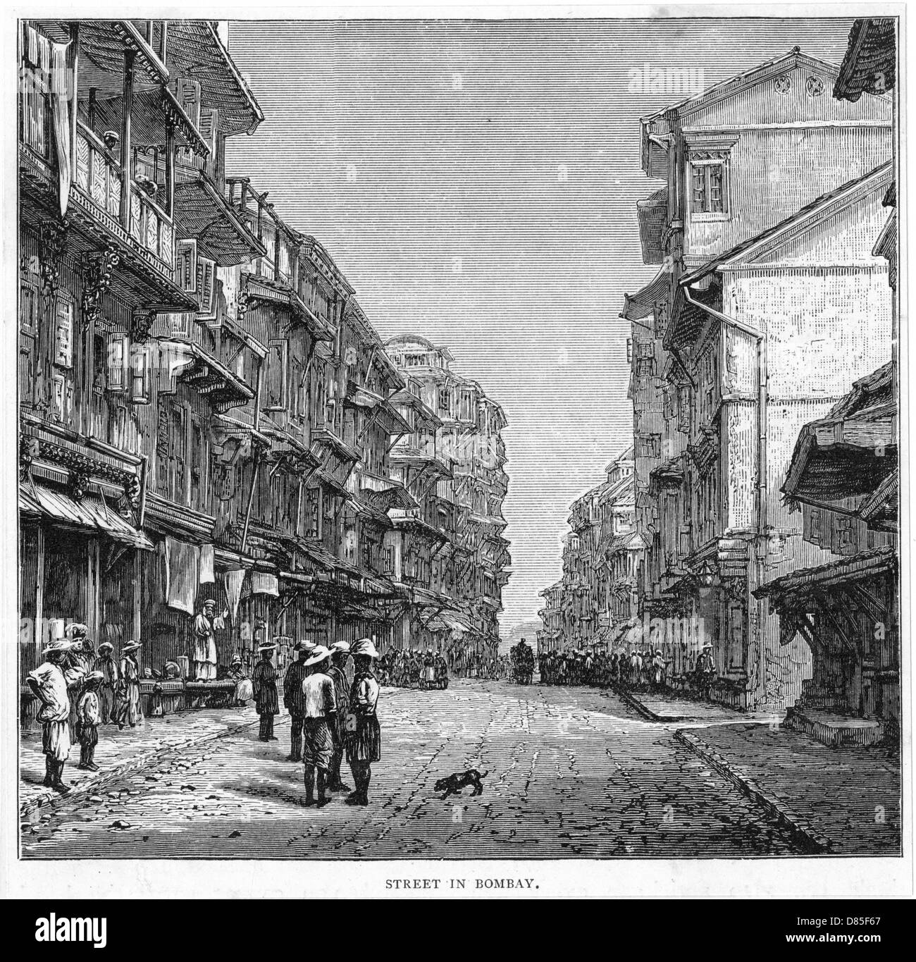 Mumbai bombay india Black and White Stock Photos & Images - Alamy