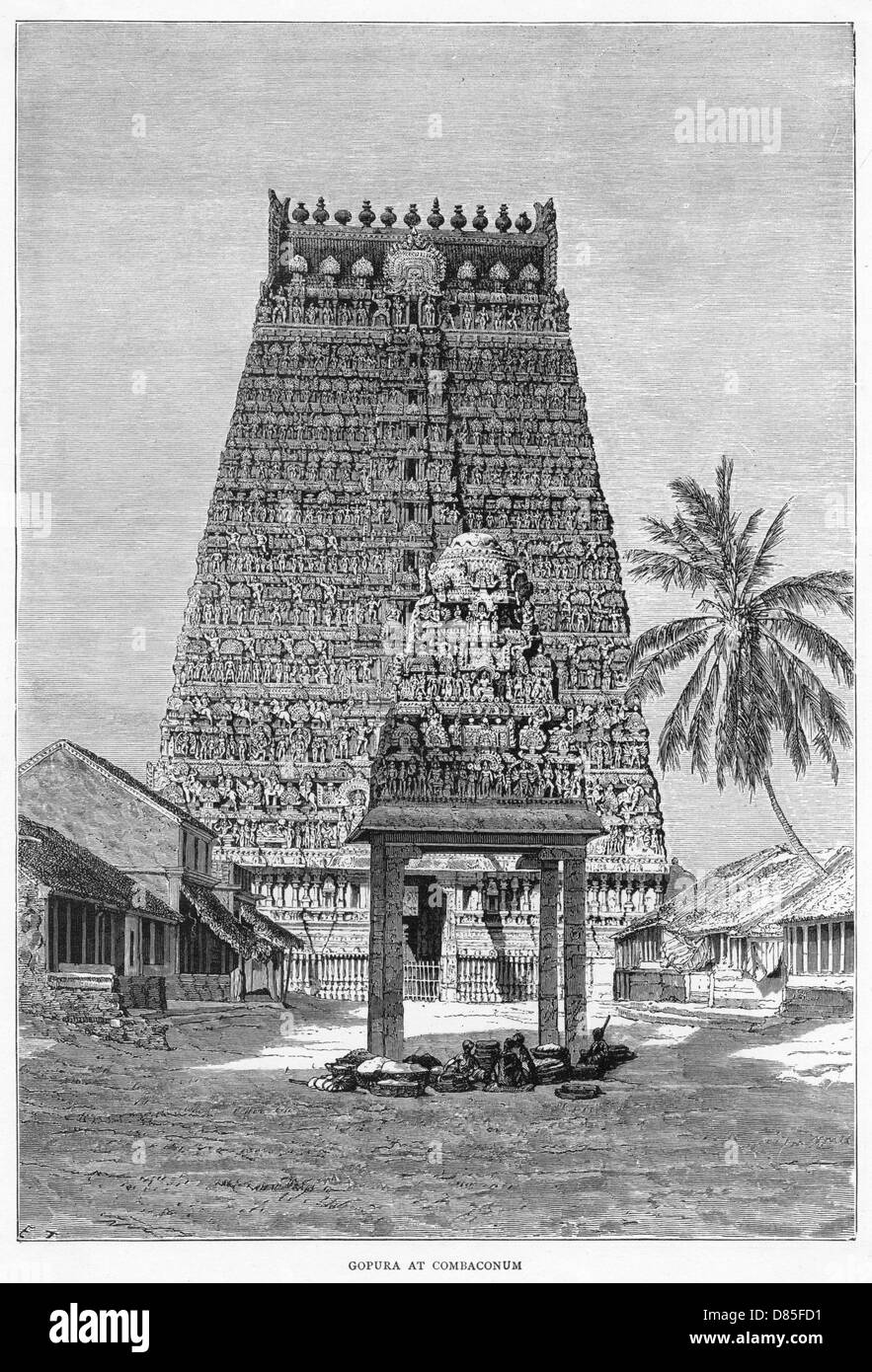INDIA KUMBAKONAM Stock Photo