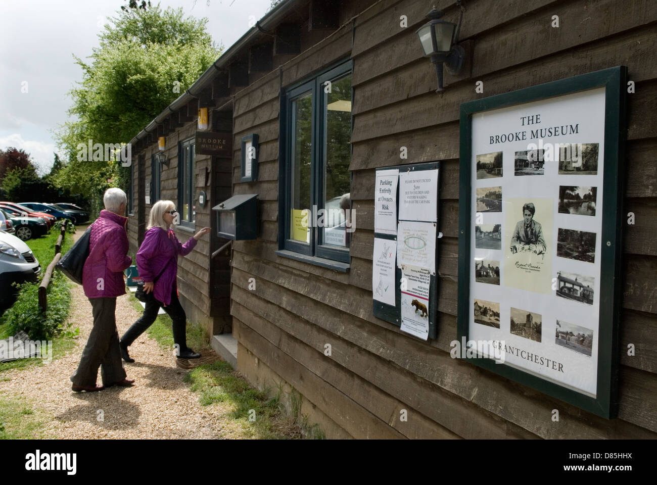 The Rupert Brooke Museum, Grantchester Cambridgeshire England 9th May 2013 2010s UK  HOMER SYKES Stock Photo