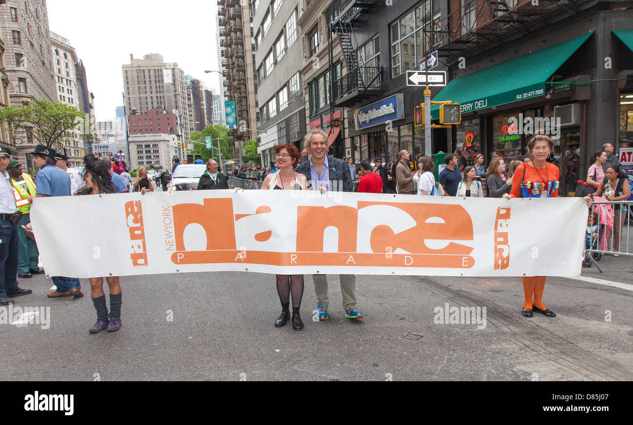 New York, USA. 18th May, 2013. 7th Dance Parade of New York is ready to roll out on May 18, 2013 in New York City. Credit: Sam Aronov/Alamy Live News Stock Photo