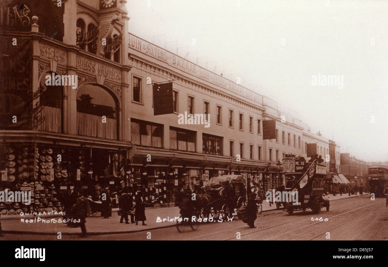 Brixton Road Stock Photo