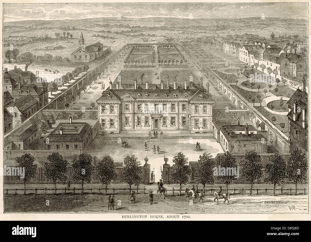 Burlington House Stock Photo Alamy