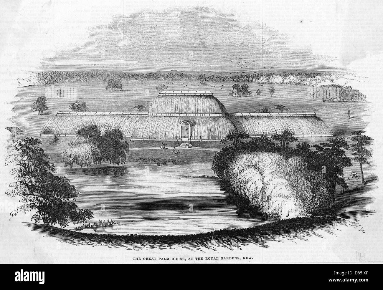 KEW GARDENS PALM HOUSE Stock Photo Alamy