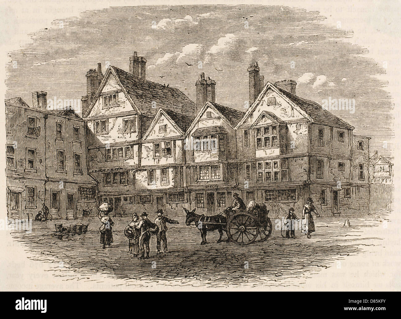 LONDON PIE CORNER Stock Photo Alamy