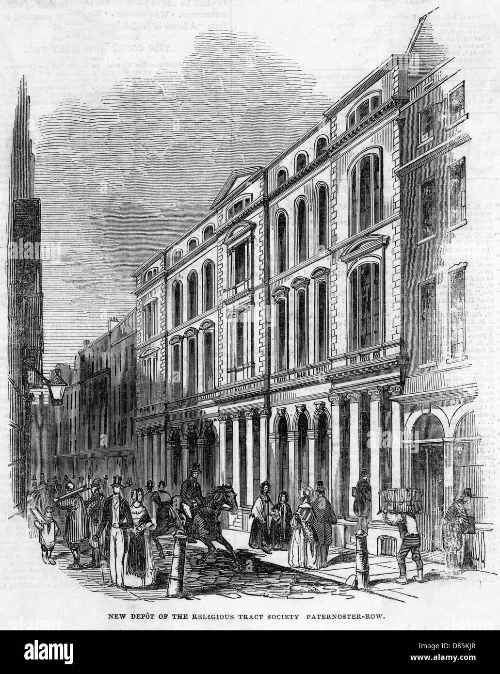 Paternoster Row Stock Photo Alamy