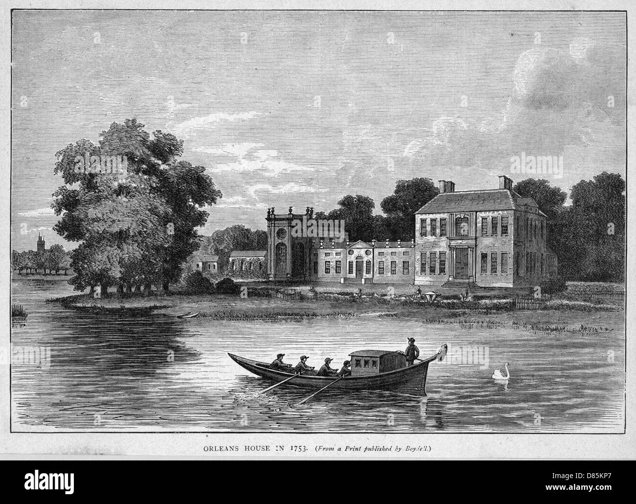 TWICKENHAM ORLEANS HOUSE Stock Photo Alamy