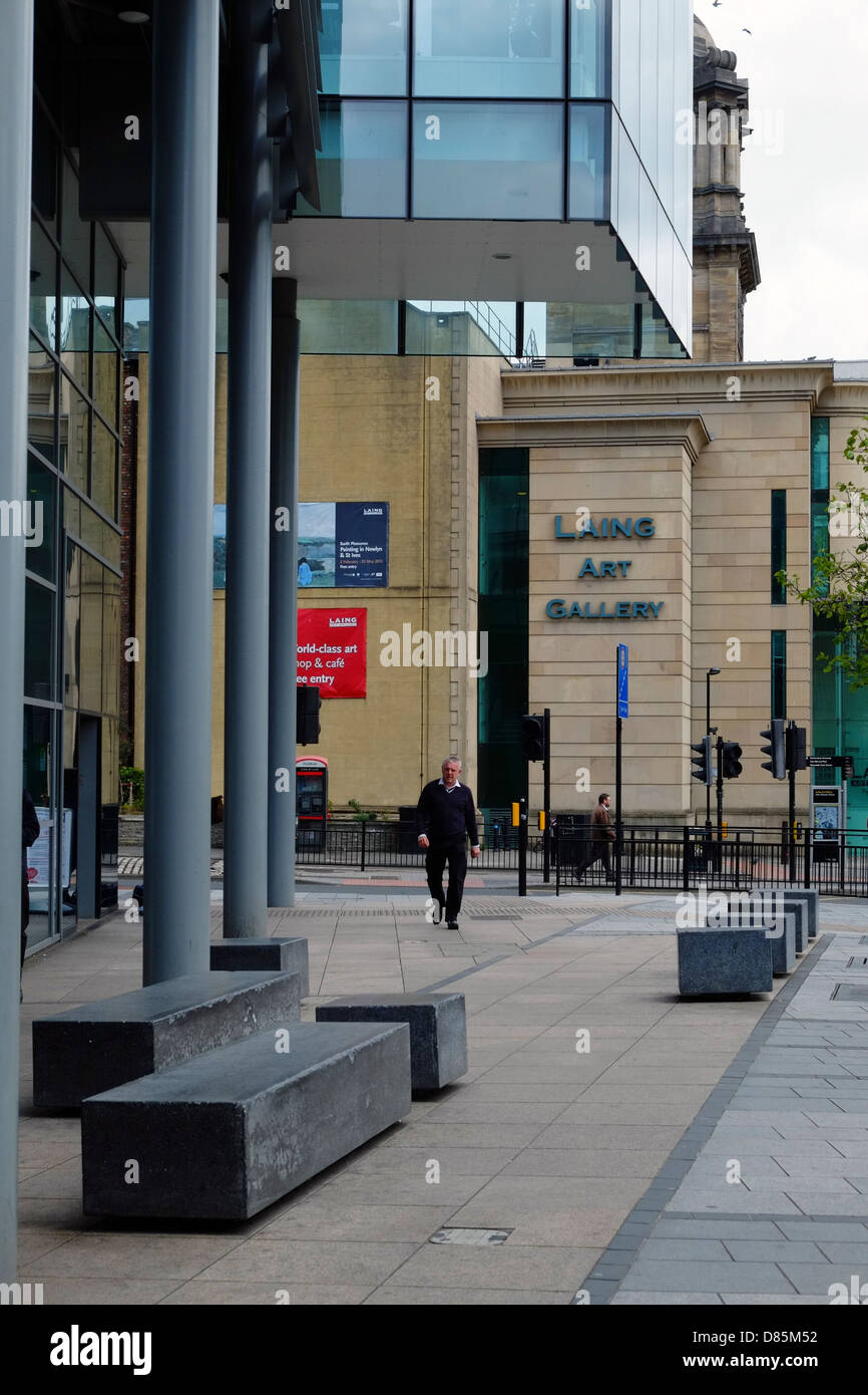 The Laing Art Gallery at Newcastle's city centre Stock Photo Alamy