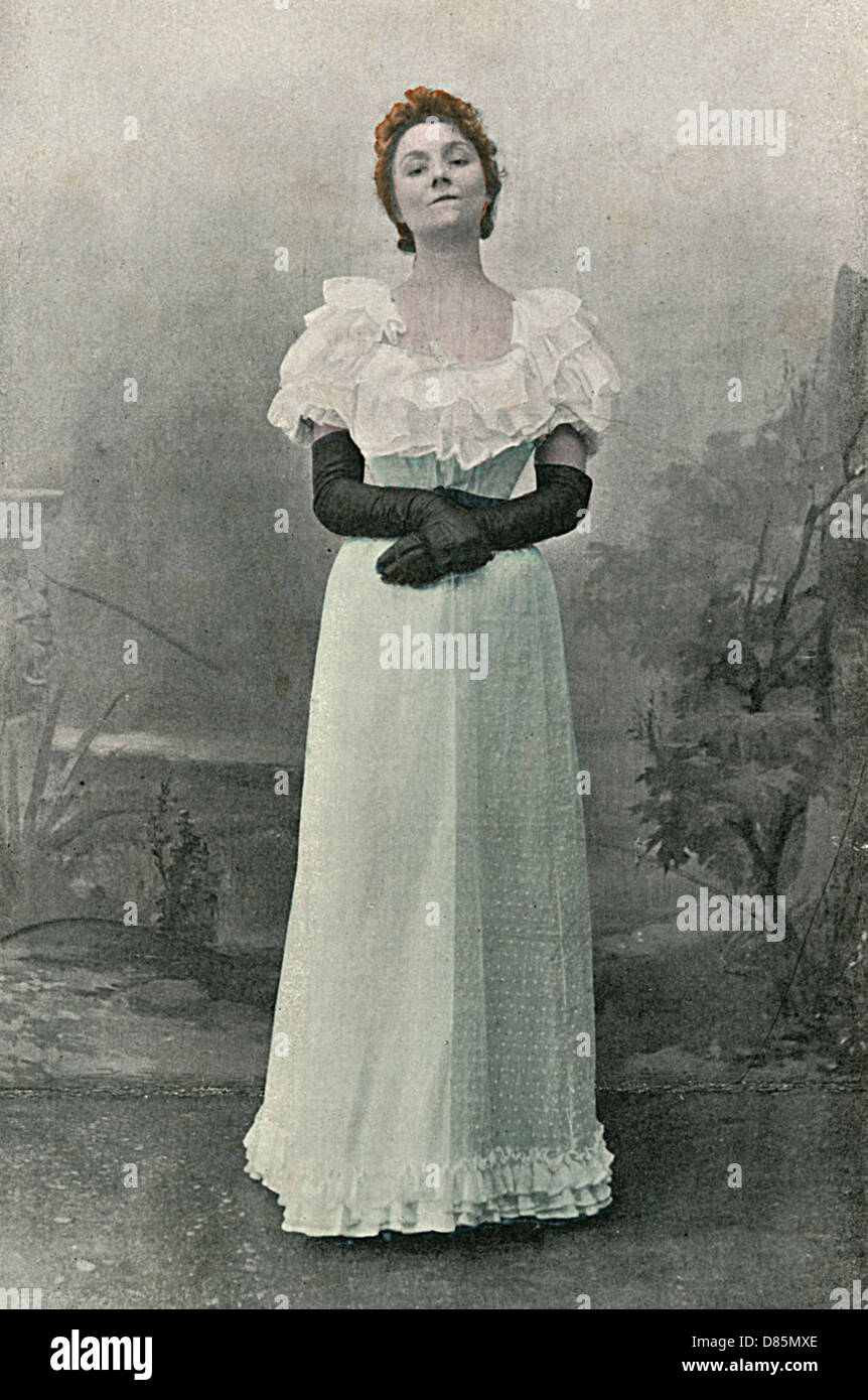 Yvette Guilbert Stock Photo Alamy