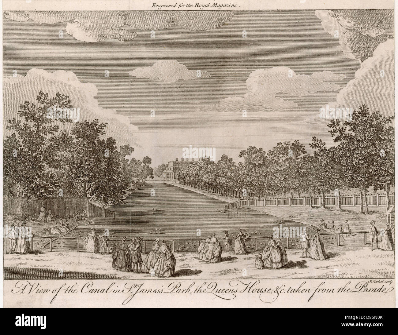 アンティーク版画 リトグラフNEW PALACE ST JAMES PARK アンティーク版画 リトグラフNEW PALACE ST JAMES PARK 美術品