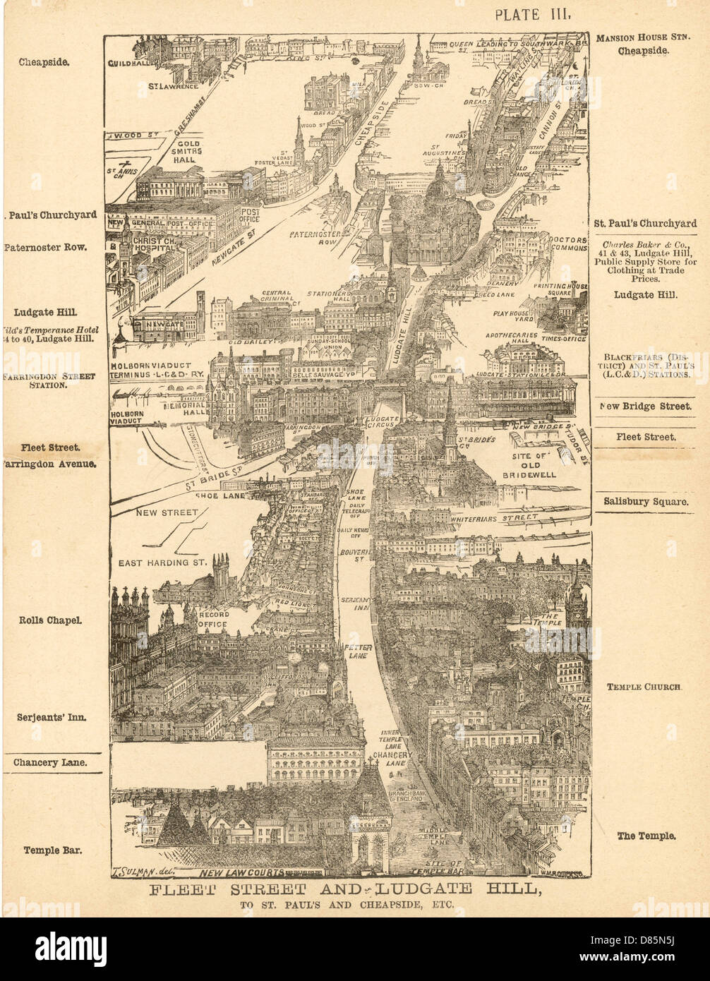 Cheapside london 19th century hi-res stock photography and images - Alamy