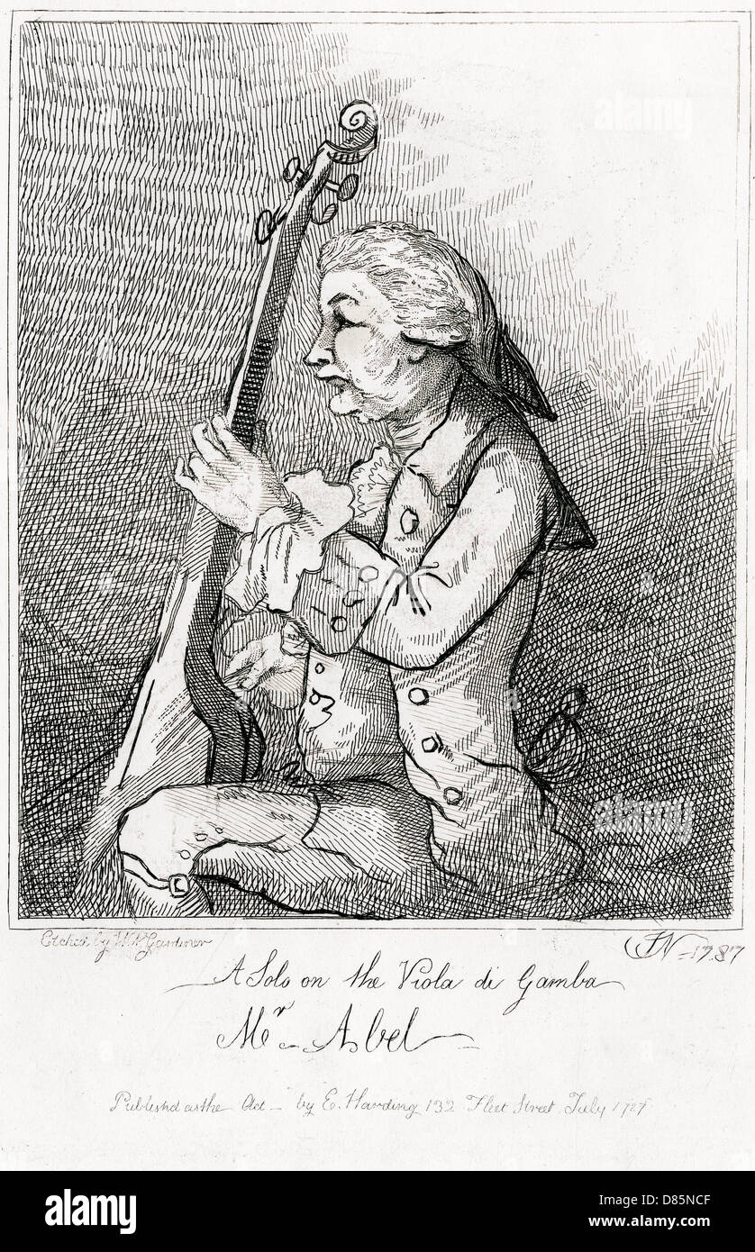 Karl Friedrich Abel Stock Photo Alamy