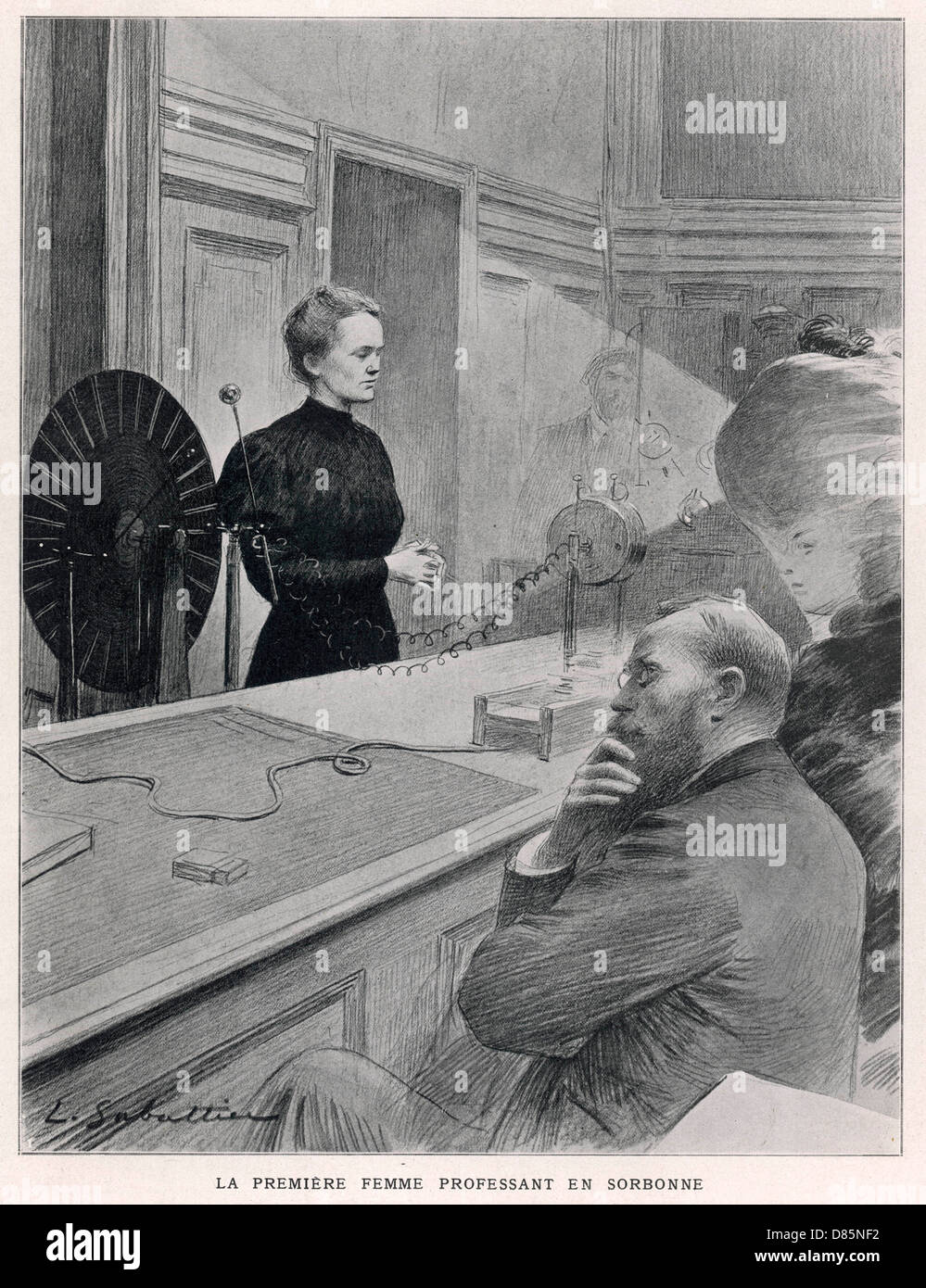 Marie Curie Stock Photo