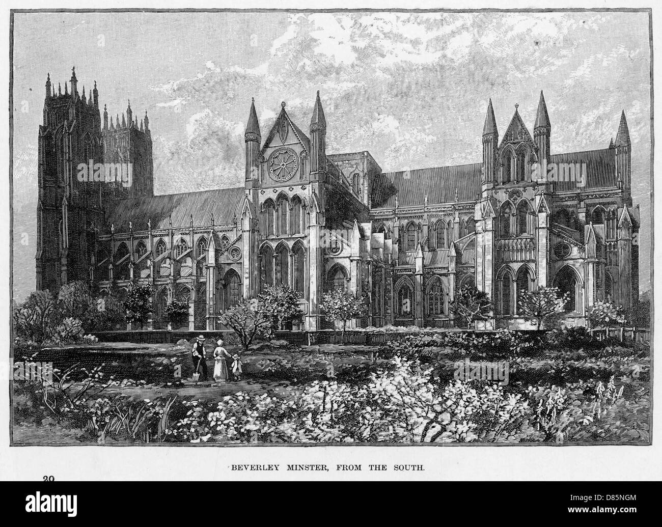 Beverley Minster Stock Photo Alamy