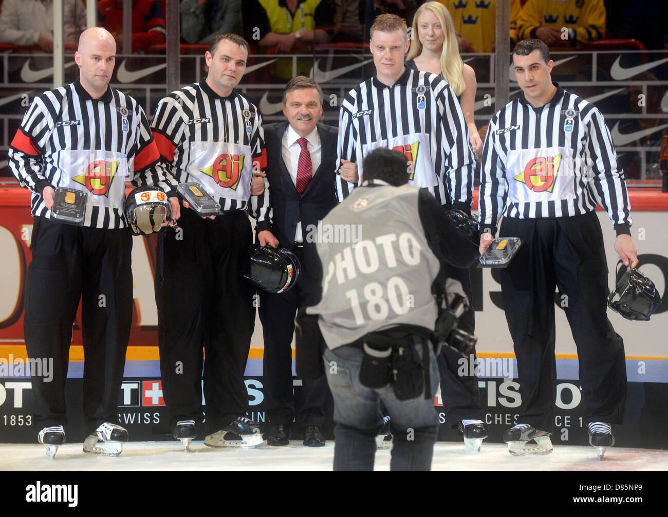 Stockholm, Sweden. 19th May 2013. IIHF World Championships, Ice Hockey