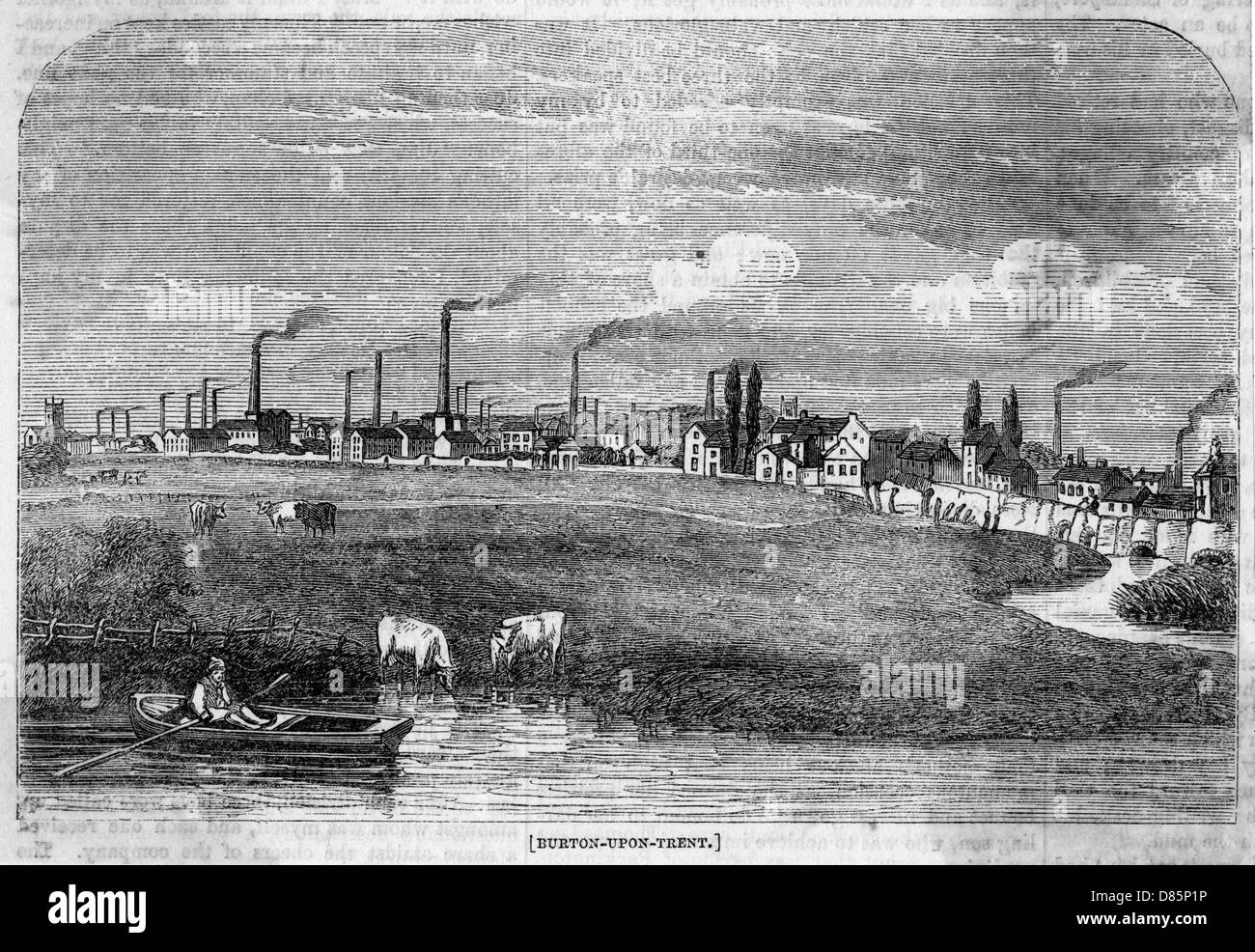 Burton On Trent Stock Photo Alamy