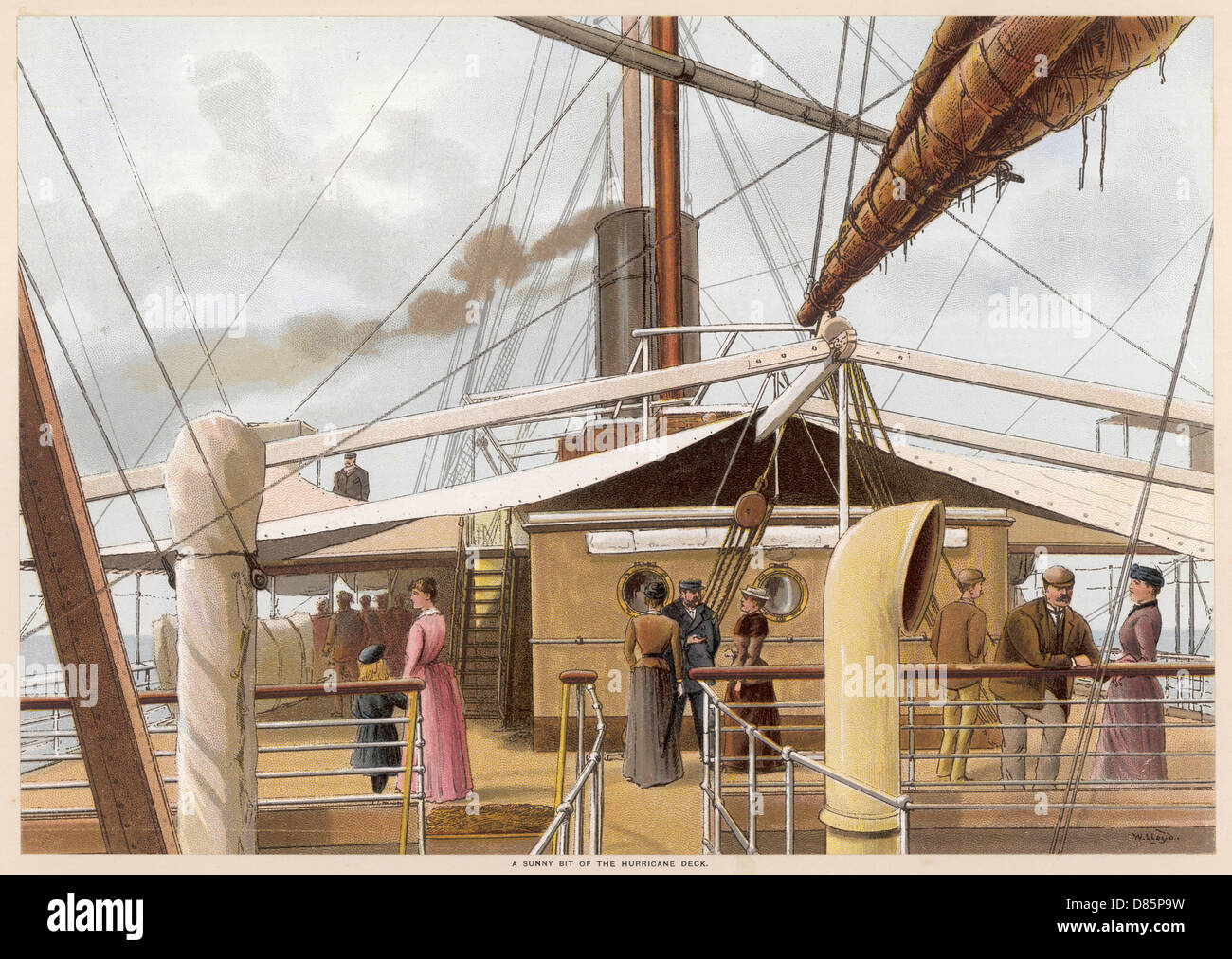 Deck with passengers hi-res stock photography and images - Alamy