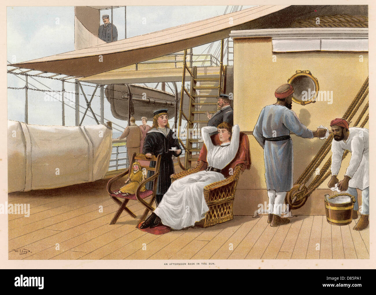 Deck with passengers hi-res stock photography and images - Alamy