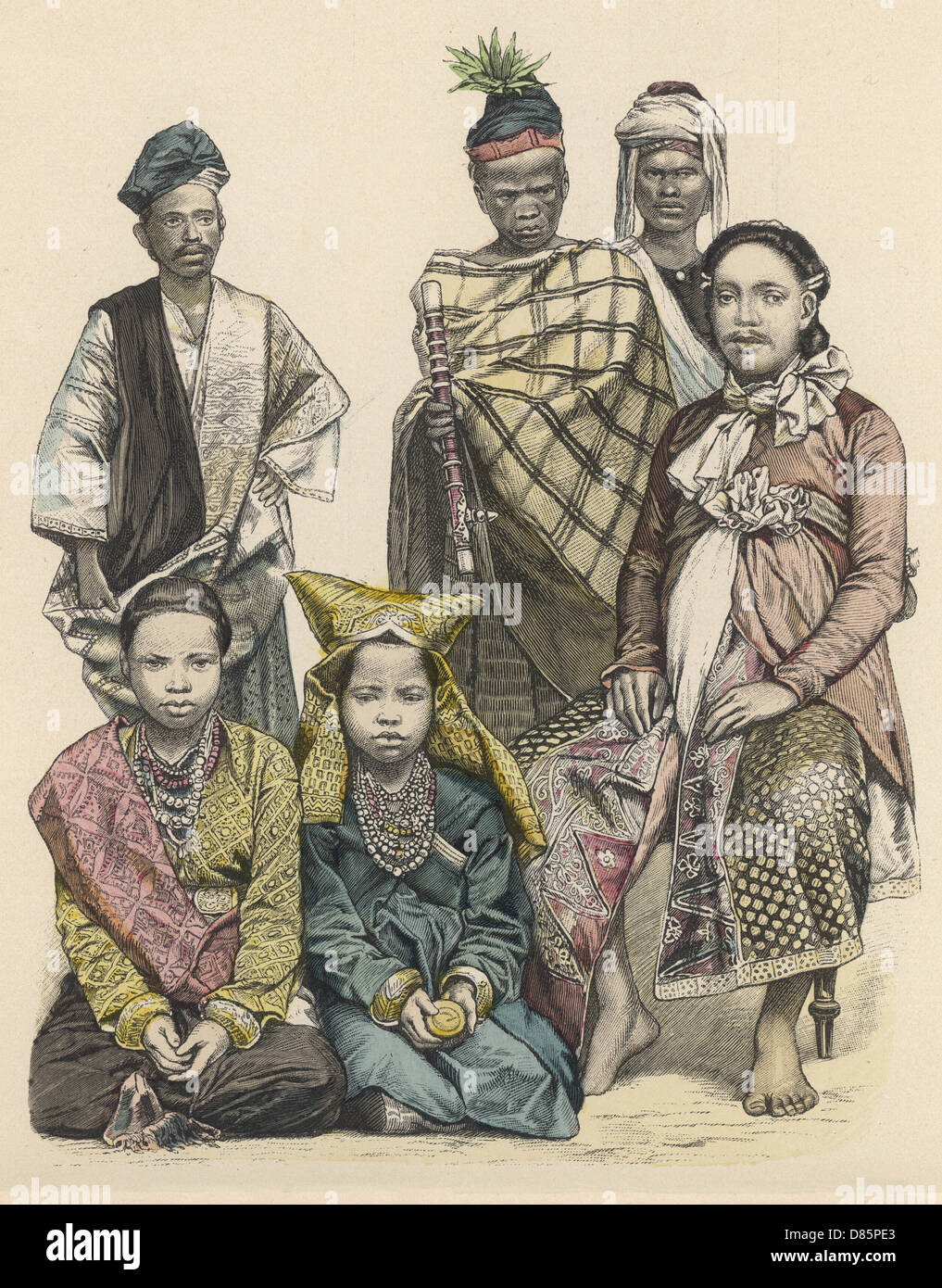 People of Celebes and Sumatra Stock Photo - Alamy