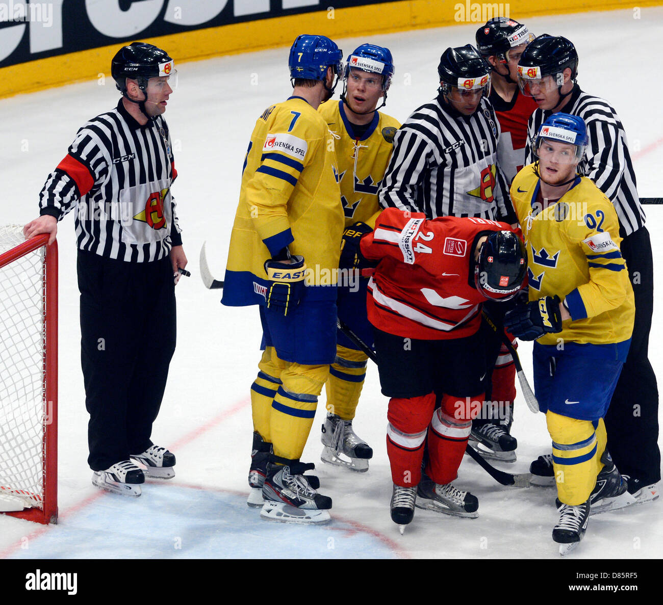 IIHF World Championships, Ice Hockey, final match Sweden vs